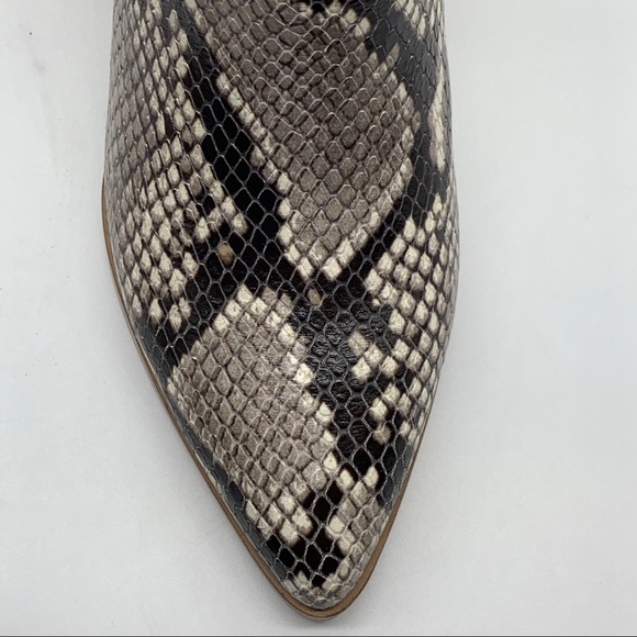 Marc Fisher LTD Alva Pointy Toe Snake Printe Women's Bootie - Picture 13 of 15